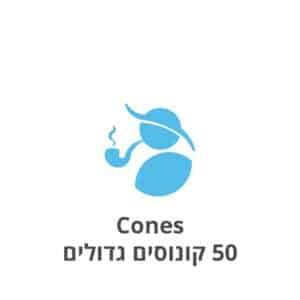 Cones 50 קונוסים גדולים