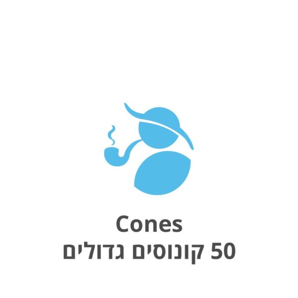Cones 50 קונוסים גדולים