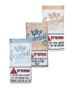 Chesterfield צ'סטרפילד טבק לגלגול במגוון טעמים