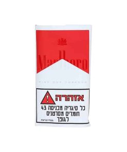 Marlboro מרלבורו טבק לגלגול במגוון אדום