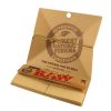RAW Organic Artesano רואו נייר גלגול אורגני קינג סייז עם פילטרים וקססונית