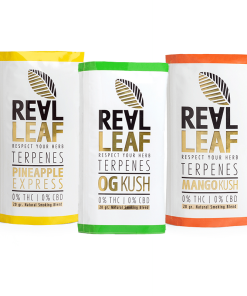 RealLeaf Terrapins ריל ליף תחליף טבק עם טרפינים במגוון טעמים