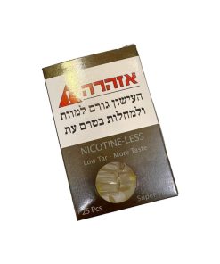 Nicotine-Less ניקוטין לס פילטר פלסטיק 25 יח'