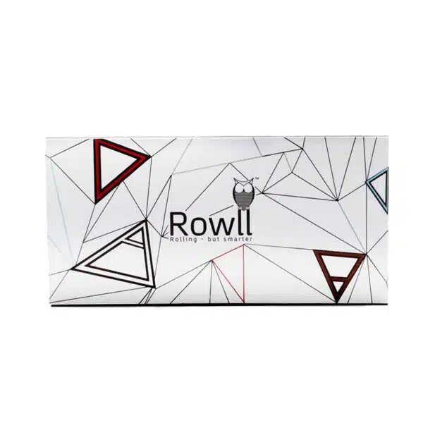Rowll רואול נייר גלגול קינג סייז עם פילטרים וקססונית (לבן)