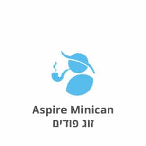 Aspire Minican 2-Pack Pods זוג מחסניות למילוי לאספייר מיניקאן