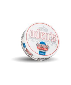 Oden's Wet/Dry Snus אודנס טבק ללעיסה קולד אקסטרים לבן סלים