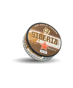 Siberia Wet/Dry Snus סיבריה טבק ללעיסה חום צר