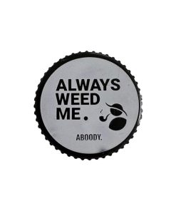 Aboody עבודי גריינדר פלסטיק שחור סגור