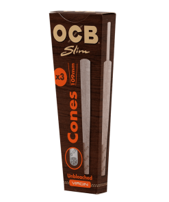 OCB קונוס חום קינג סייז 3 יח'