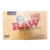 RAW Lean רואו קונוס דק קינג סייז 800 יח'