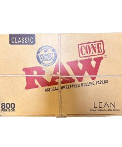 RAW Lean רואו קונוס דק קינג סייז 800 יח'