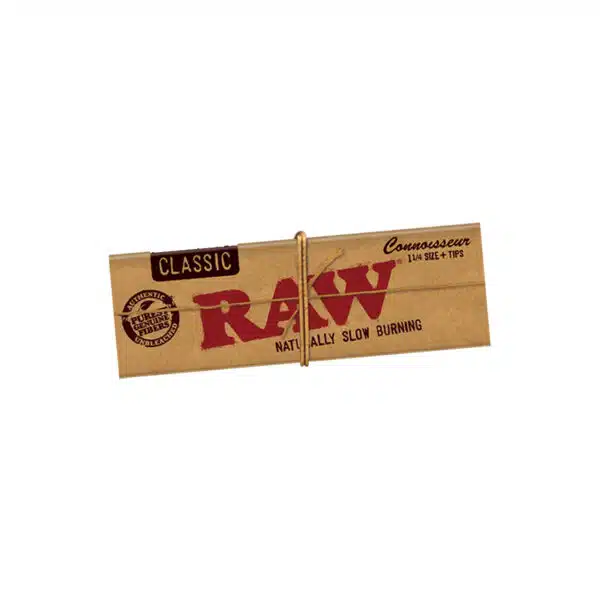 RAW Classic רואו נייר גלגול בינוני עם פילטרים