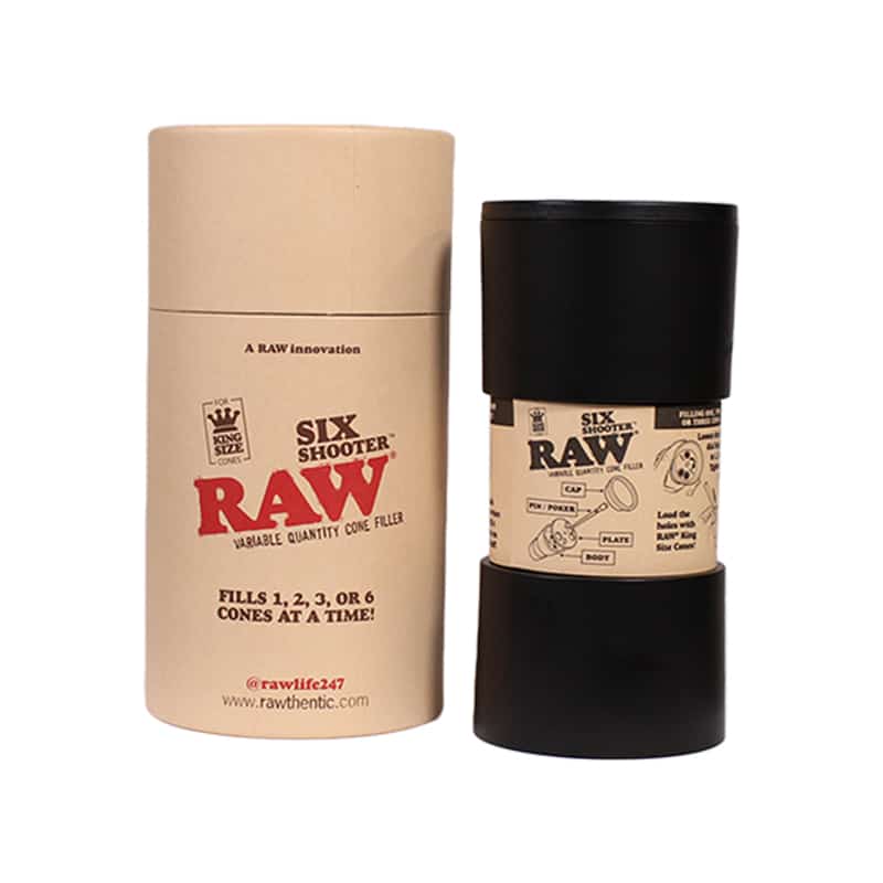 ממלא 6 קונוסים קינג סייז רואו RAW