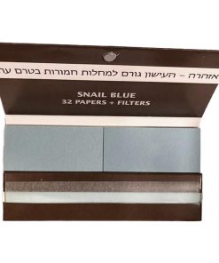 Snail סנייל נייר גלגול קינג סייז עם פילטרים כחול