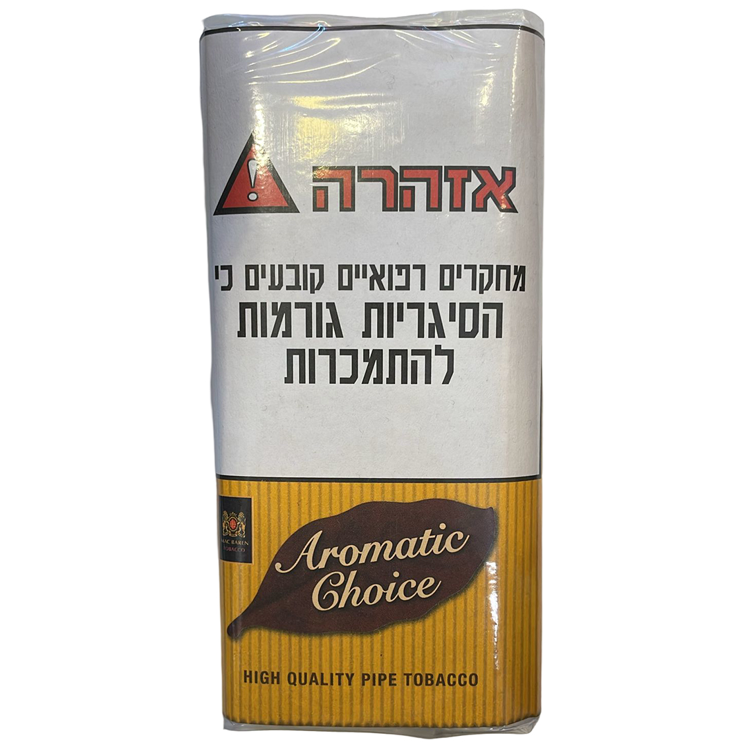 Mac Baren Choice Pipe Tobacco מק בארן צ'ויס טבק למקטרת במגוון טעמים – תמונה 5