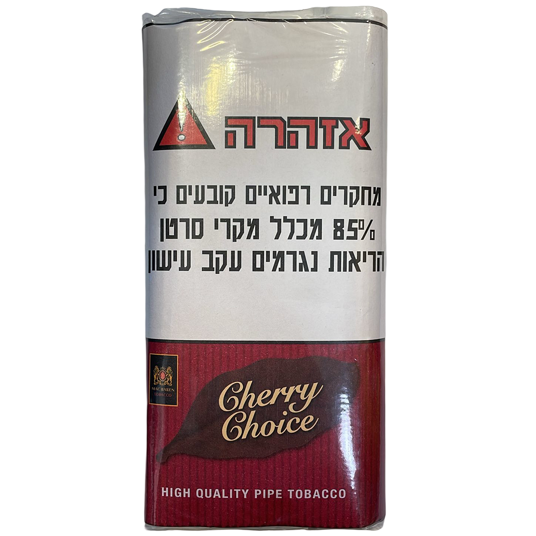 Mac Baren Choice Pipe Tobacco מק בארן צ'ויס טבק למקטרת במגוון טעמים – תמונה 4