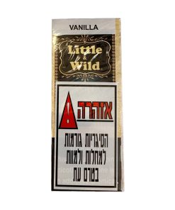 סיגרלות ליטל אנד ווילד עם פיית פלסטיק ווניל Little & Wild