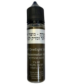 ⁦נוזל מוכן לסיגריה אלקטרונית 60 מ"ל במגוון טעמים וואן אייט (אלף) OneEight (Alef)⁩ – תמונה ⁦9⁩