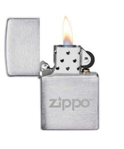 זיפו כסוף ממותג + פלאסק Zippo – תמונה 5