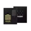 סט מצת זיפו + נרתיק במגוון צבעים Zippo