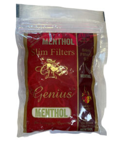 פילטר ספוג 6 מ"מ קצר בטעם מנטה ג'ניוס Genius