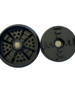 גריינדר אלומיניום גדול 4 חלקים בלאק סנואו BlackSnow – תמונה 4