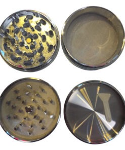 Alternative view of גריינדר אלומיניום 4 חלקים בצורת מטבעות Mamo