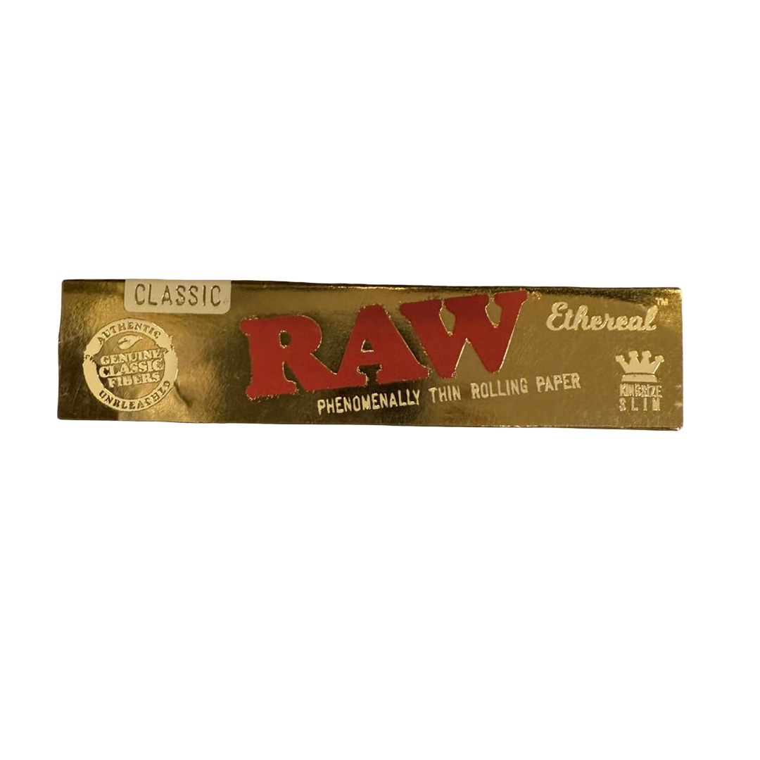 נייר גלגול רואו דק במיוחד Raw Ethereal קינג סייז