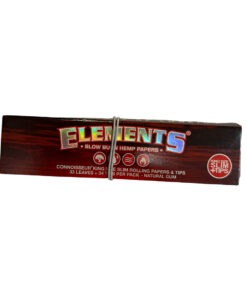 נייר גלגול Elements אלמנטס קינג סייז עם פילטרים (המפ)