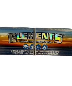 נייר גלגול Elements אלמנטס בינוני עם פילטר