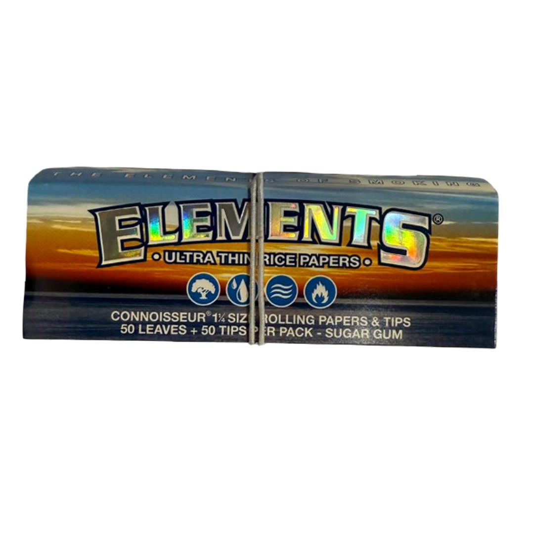 נייר גלגול Elements אלמנטס בינוני עם פילטר