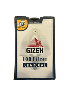 פילטר פחם 8 מ"מ קצר Gizeh גיזה 100 יח'