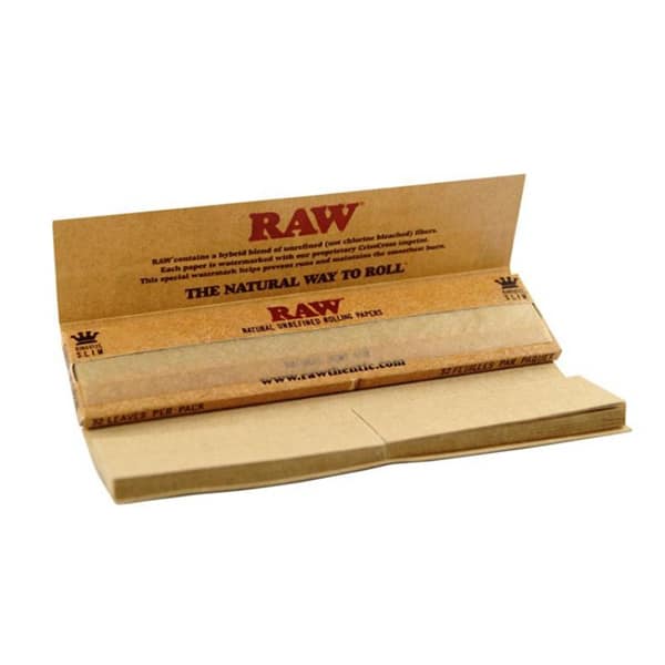 נייר גלגול קינג סייז Raw קלאסי+פילטר